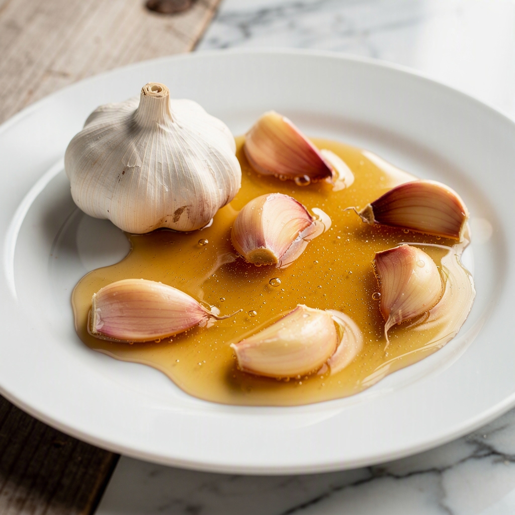 Garlic Fermented in Honey