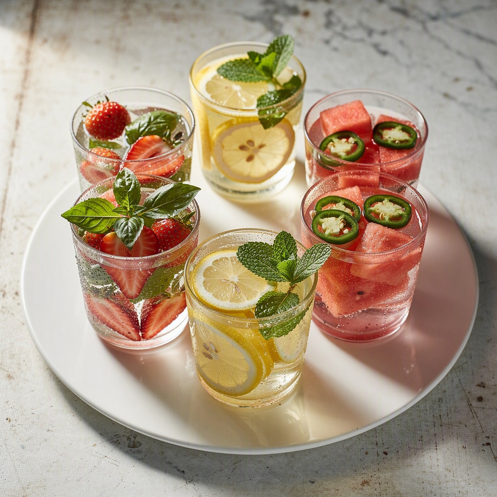 Infused Water (7 Detox Drinks)