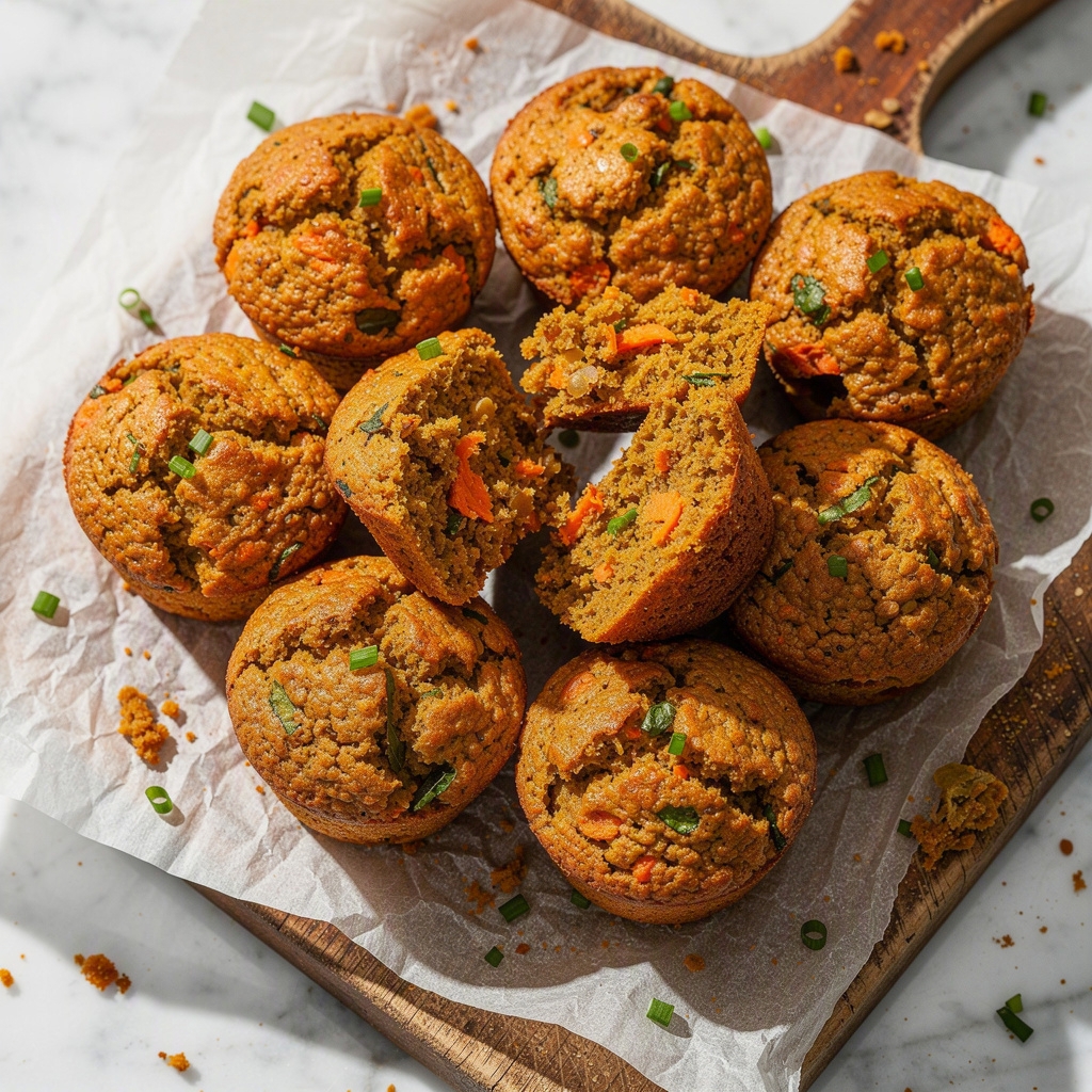 Savory Lentil Muffins