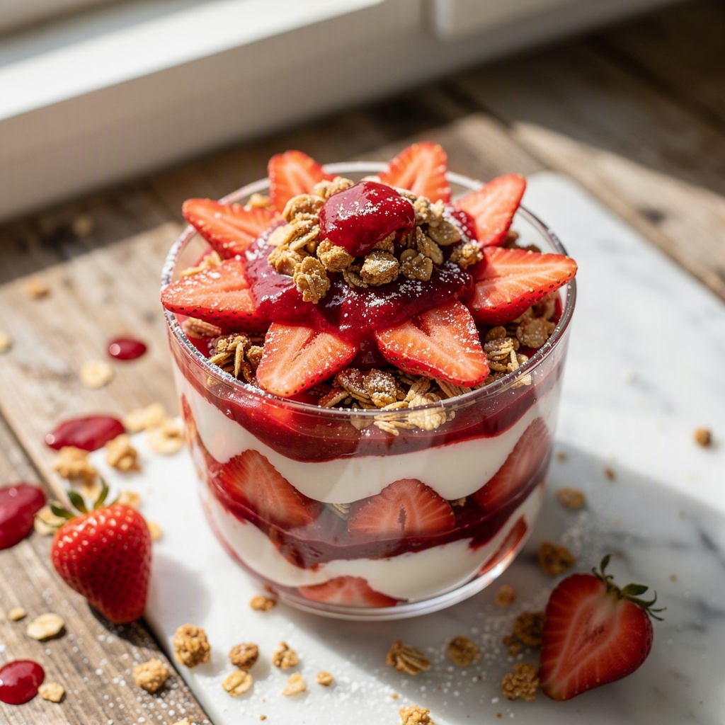 Strawberry Parfait (Breakfast)
