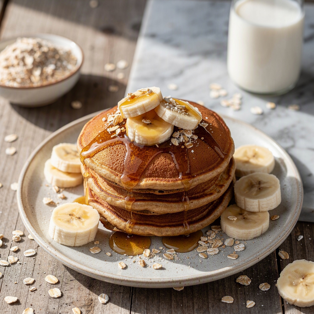 Vegan Protein Pancakes (Breakfast)