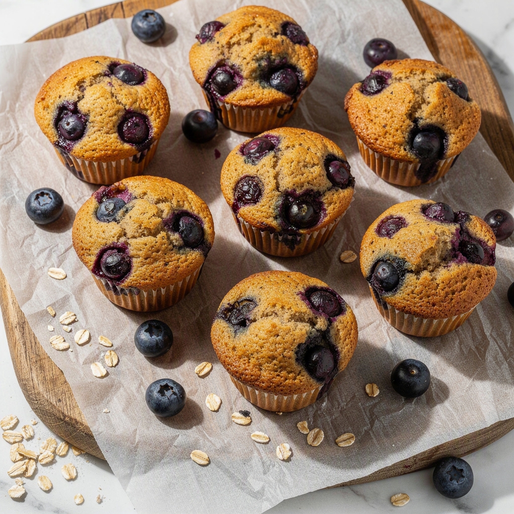 Vegan Blueberry Muffins (Dessert)