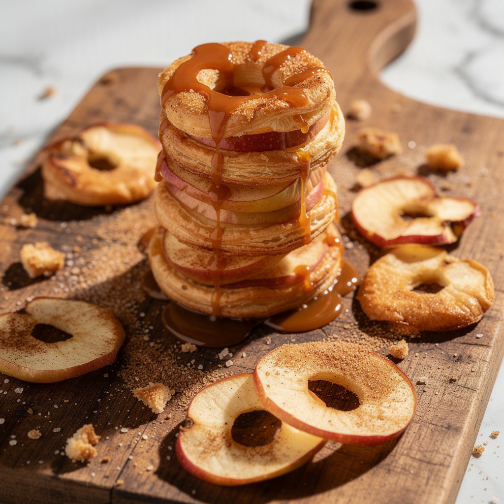 Puff Pastry Apple Rings (Dessert)
