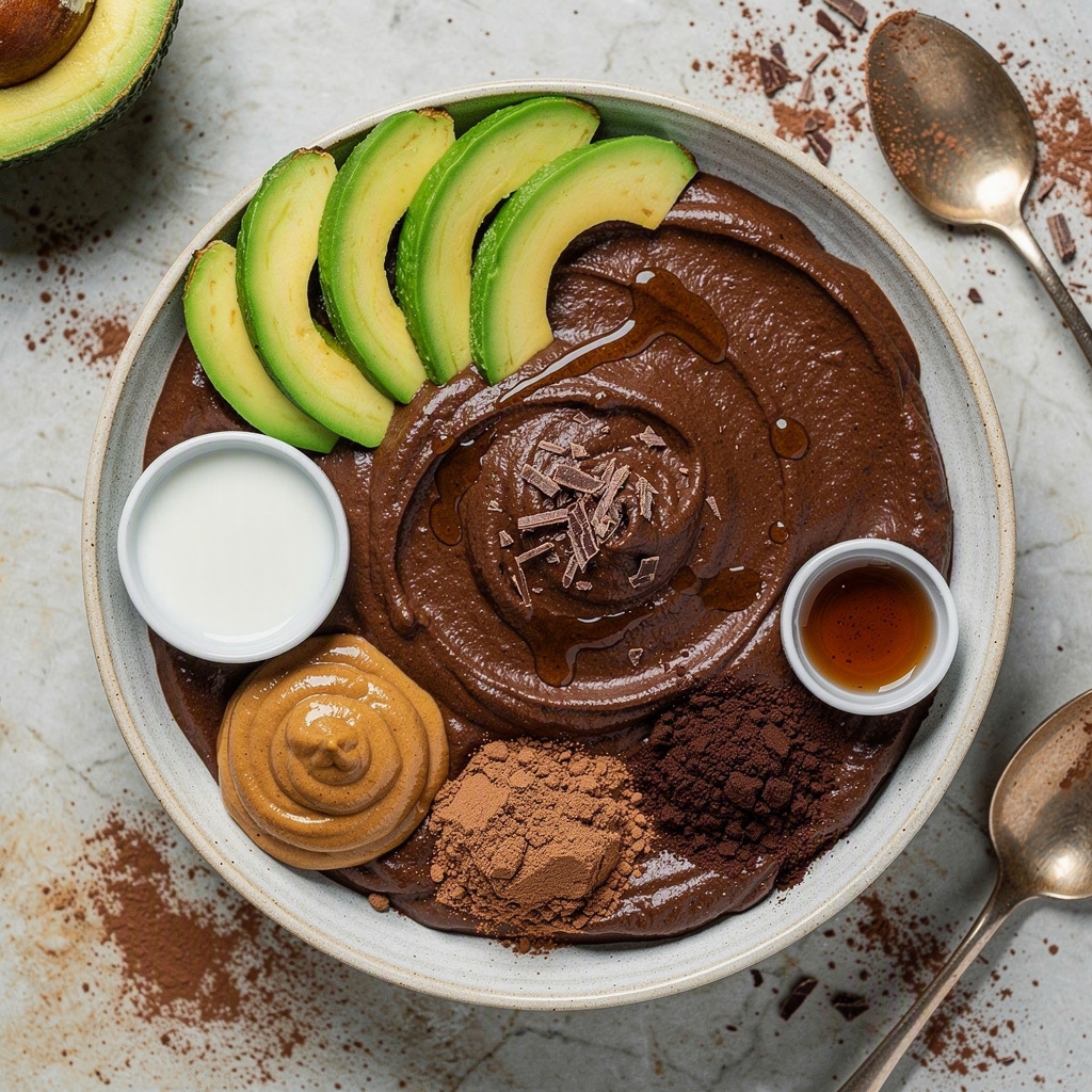 Avocado Chocolate Pudding
