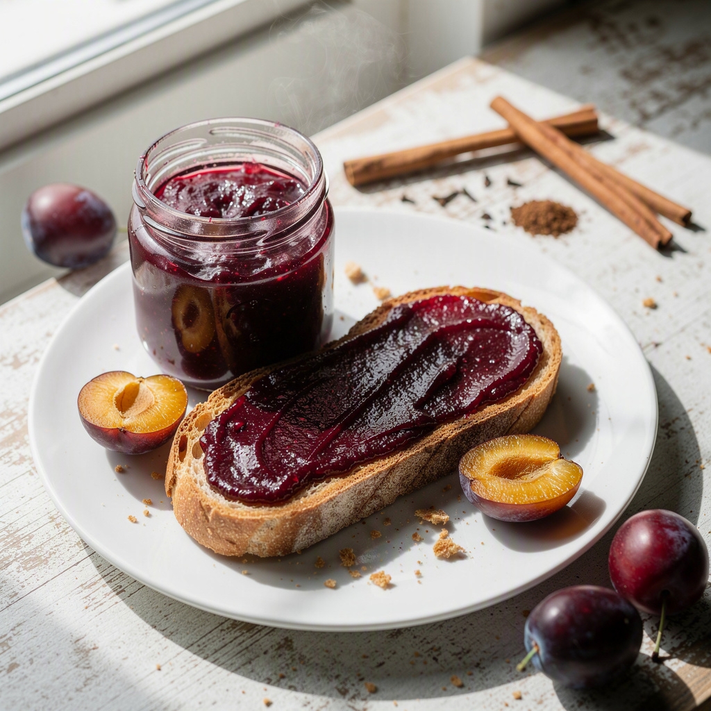 Plum Jam Recipe (Spread)