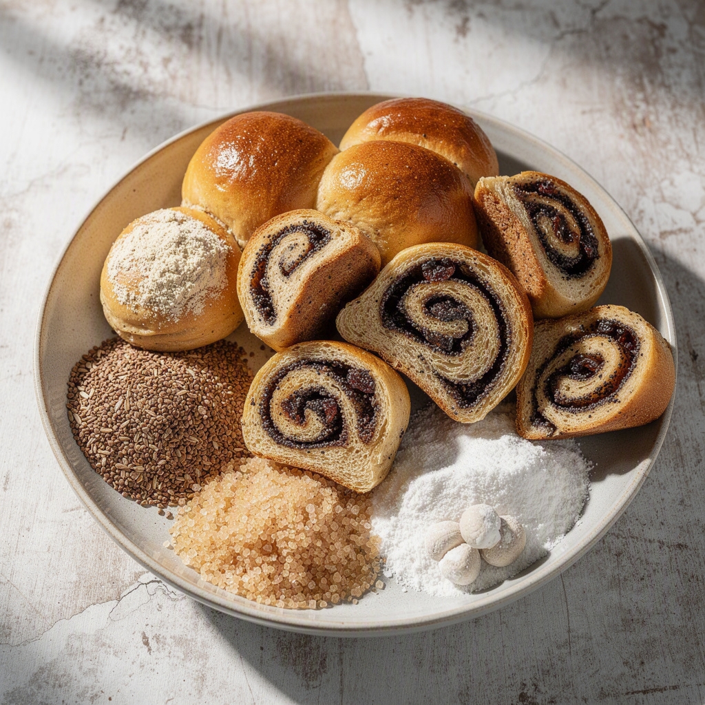 Poppy Seed Rolls (Dessert)