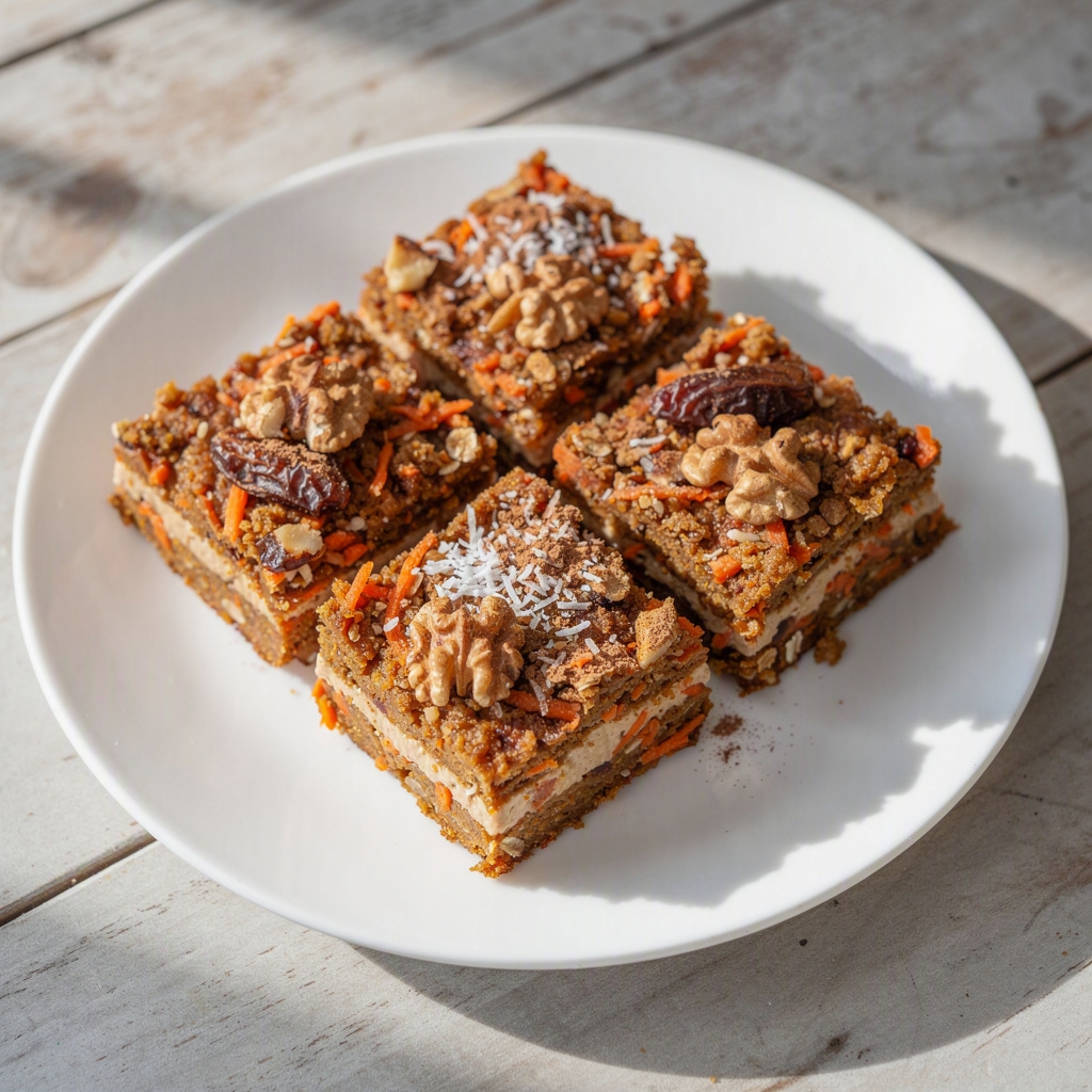 Sugar-Free Carrot Cake (Vegan) (Dessert)