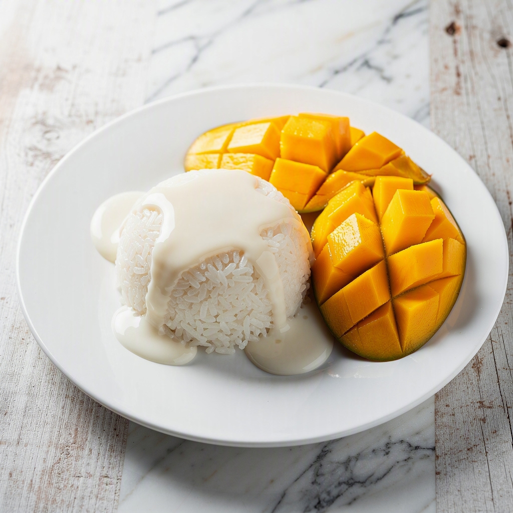 Mango Sticky Rice (Dessert)