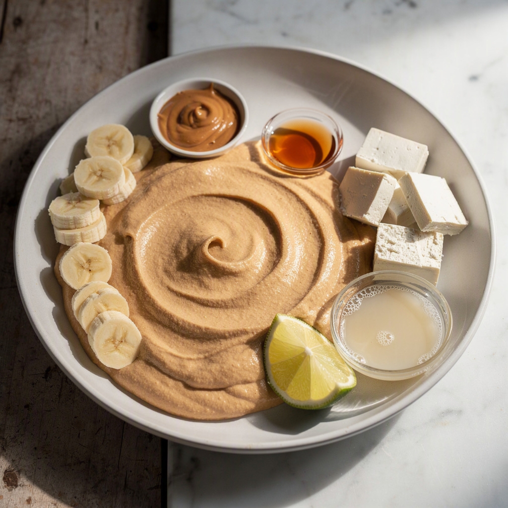 Peanut Butter Mousse with aquafaba (Dessert)