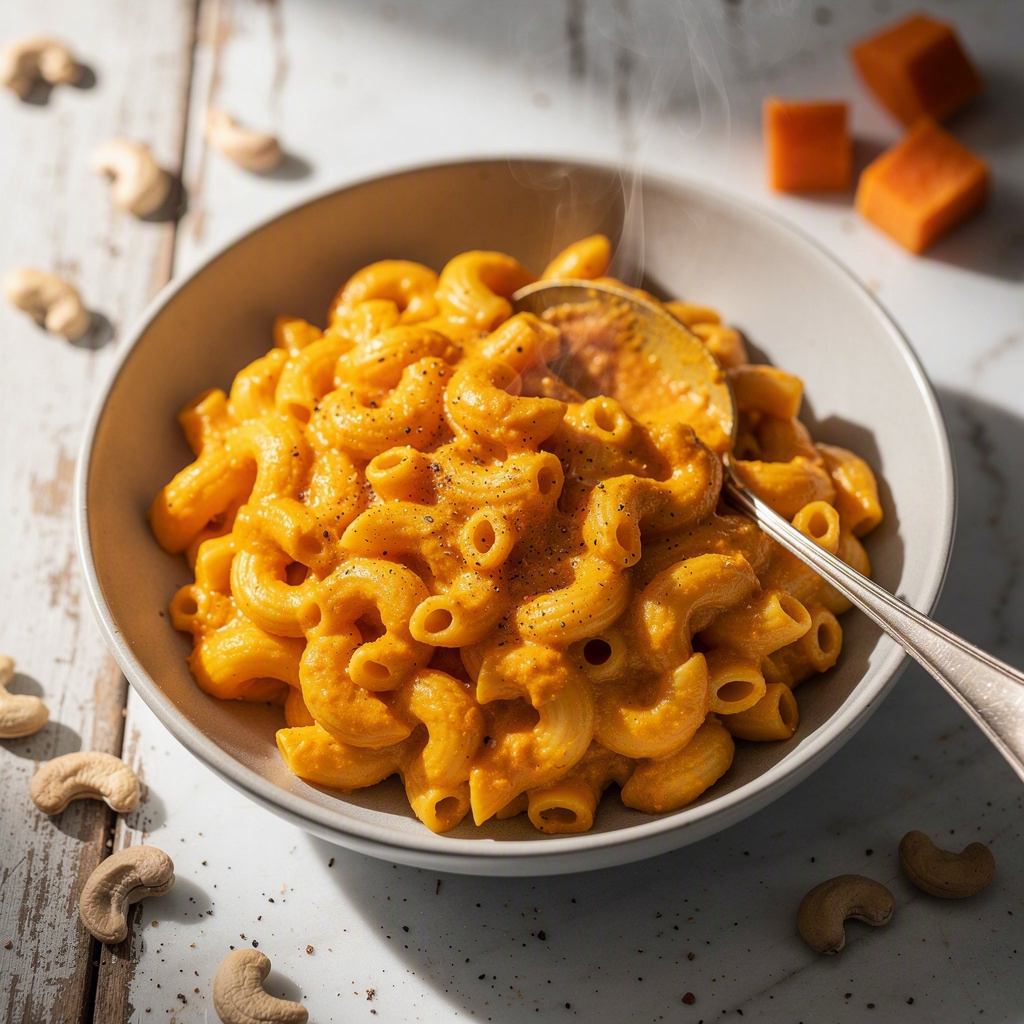 Vegan Butternut Squash Mac & Cheese (Dinner)