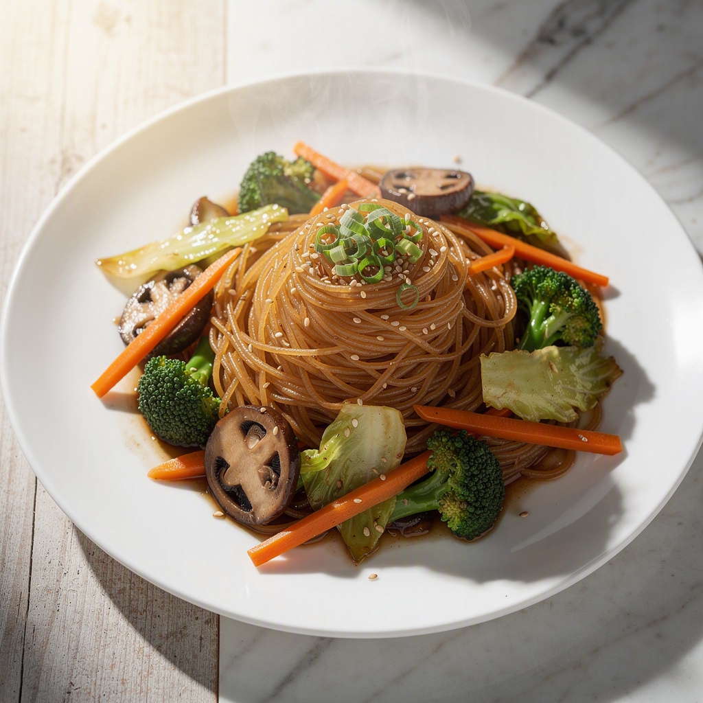 Vermicelli Noodles Stir-Fry