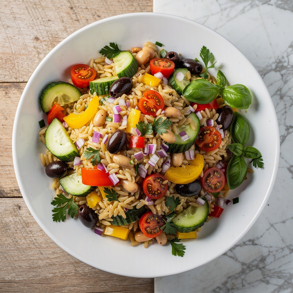 Mediterranean Orzo Salad