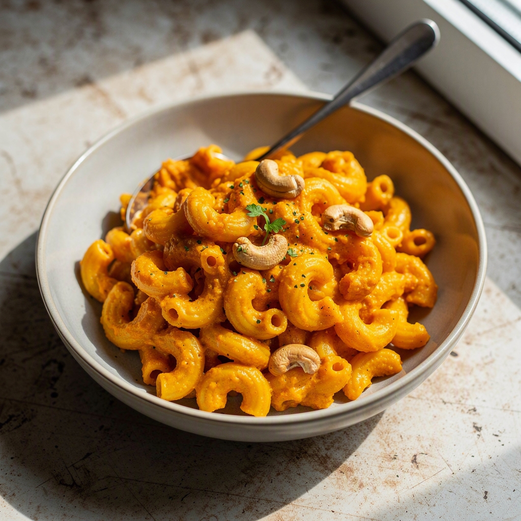 Vegan Butternut Squash Mac & Cheese