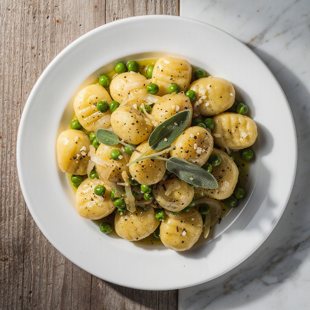 Gnocchi with Cream Sauce