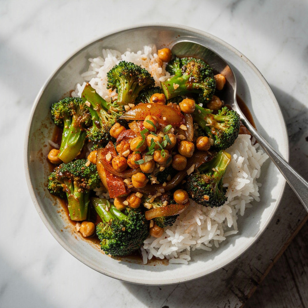 Garlic Broccoli Stir Fry