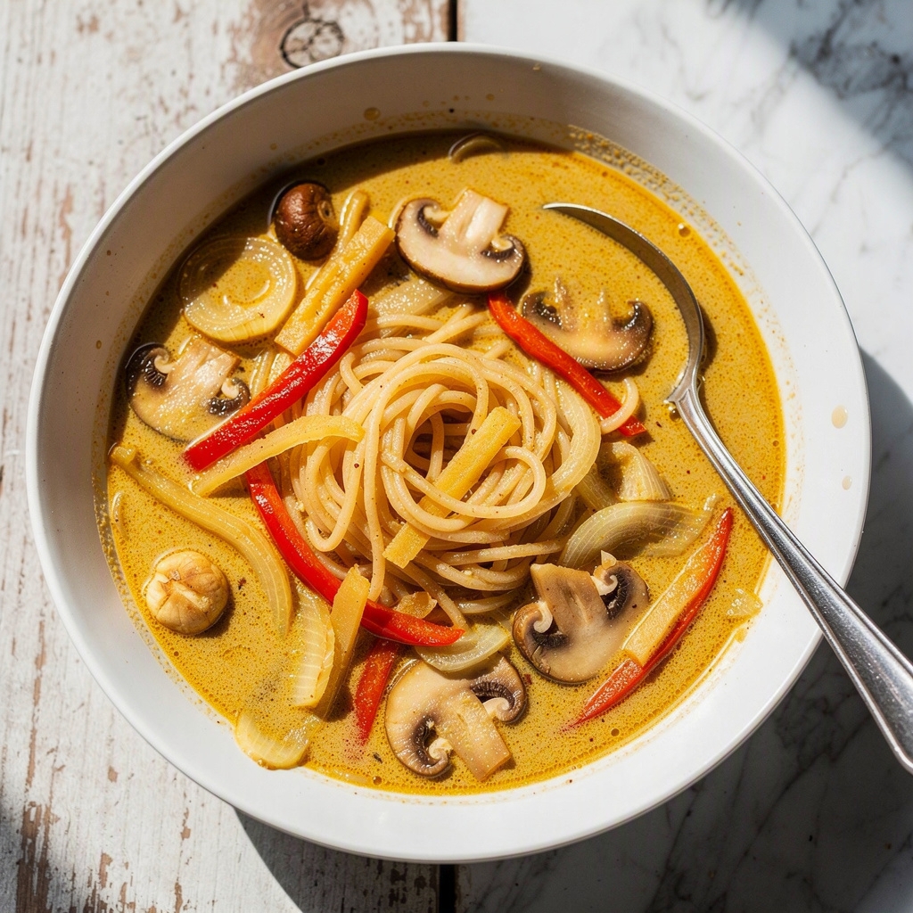 Thai Coconut Curry Soup