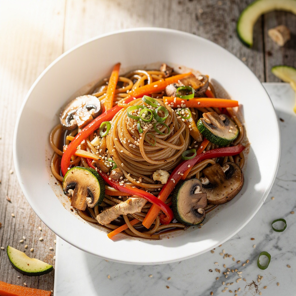 Vegetable Stir-Fry Noodles