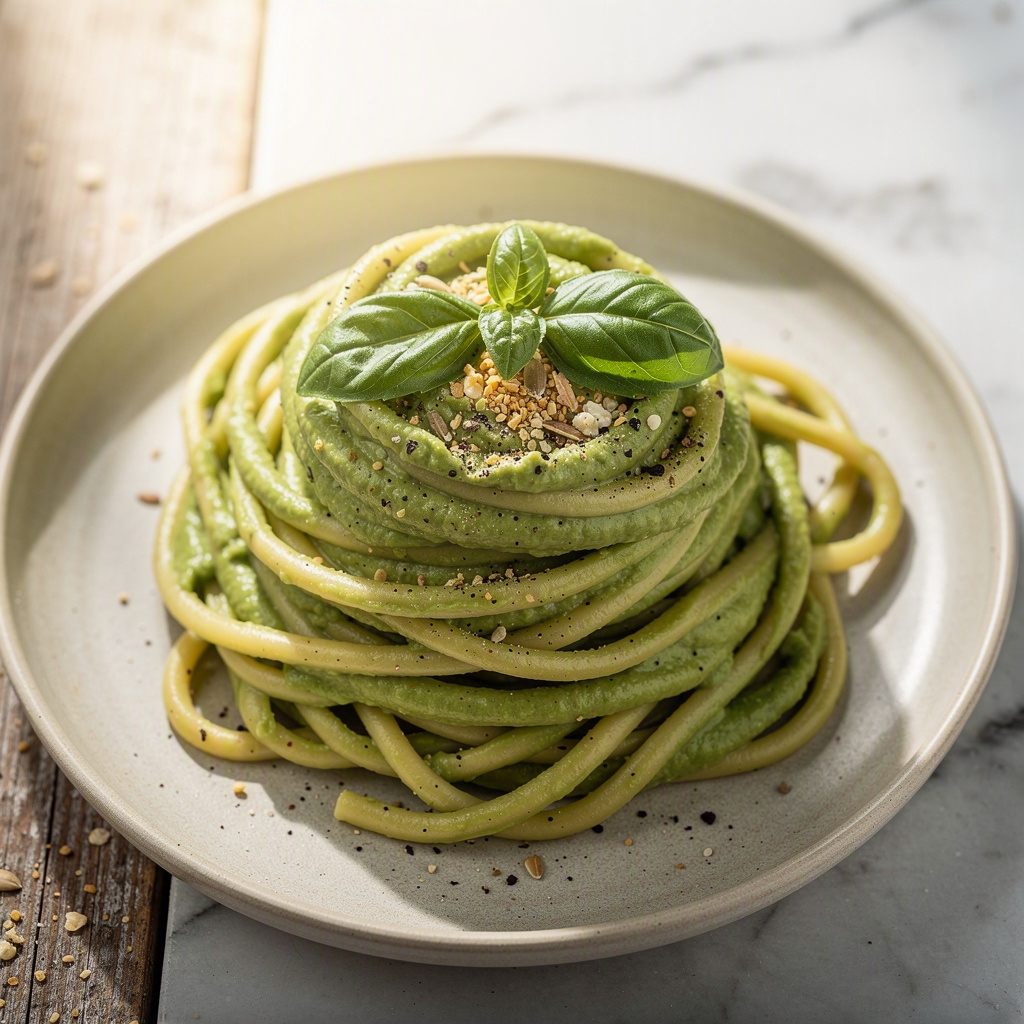 Avocado Pesto Pasta