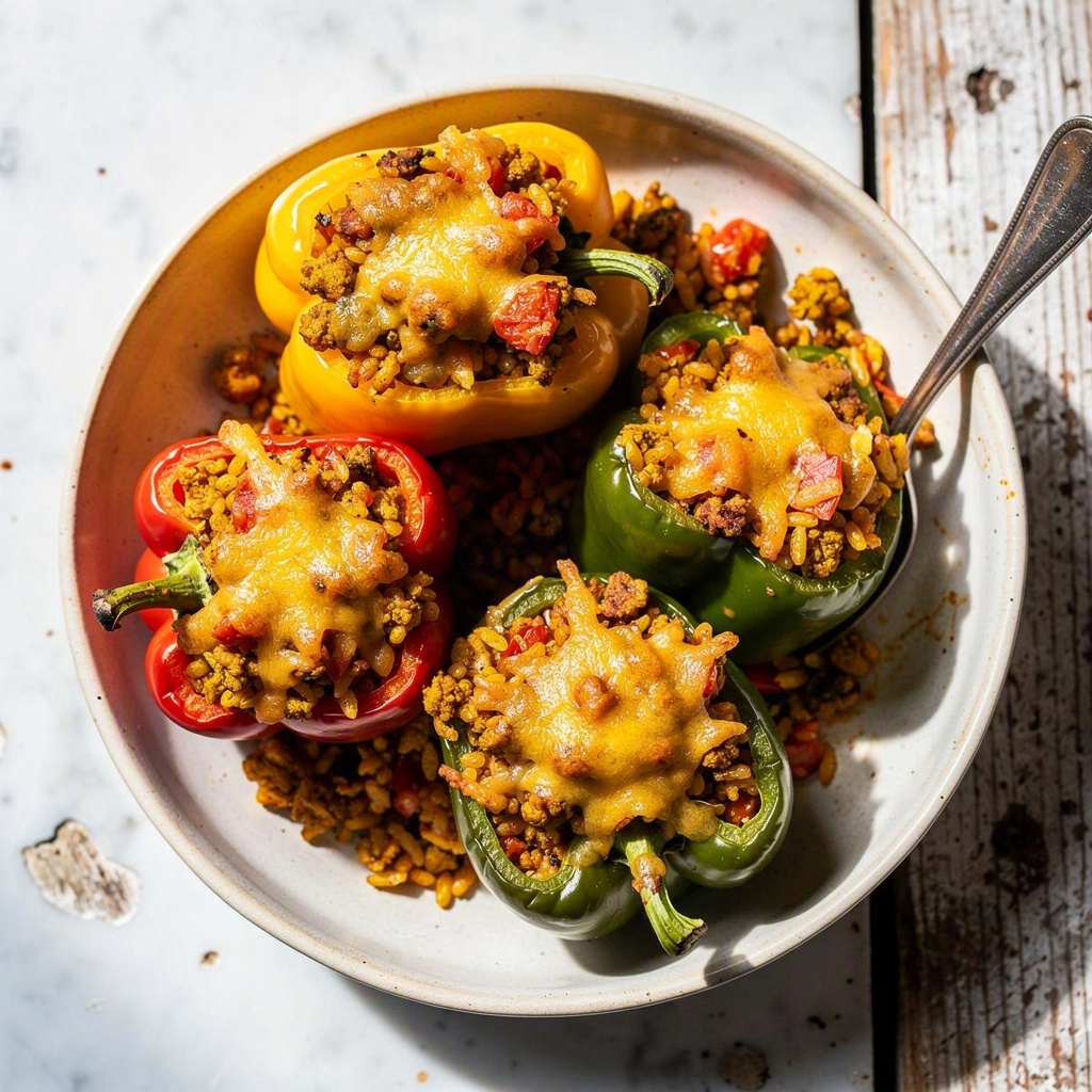 Vegan Stuffed Bell Peppers