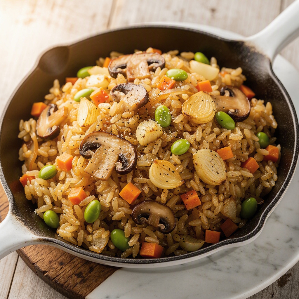 Japanese Fried Rice (Hibachi-Style)
