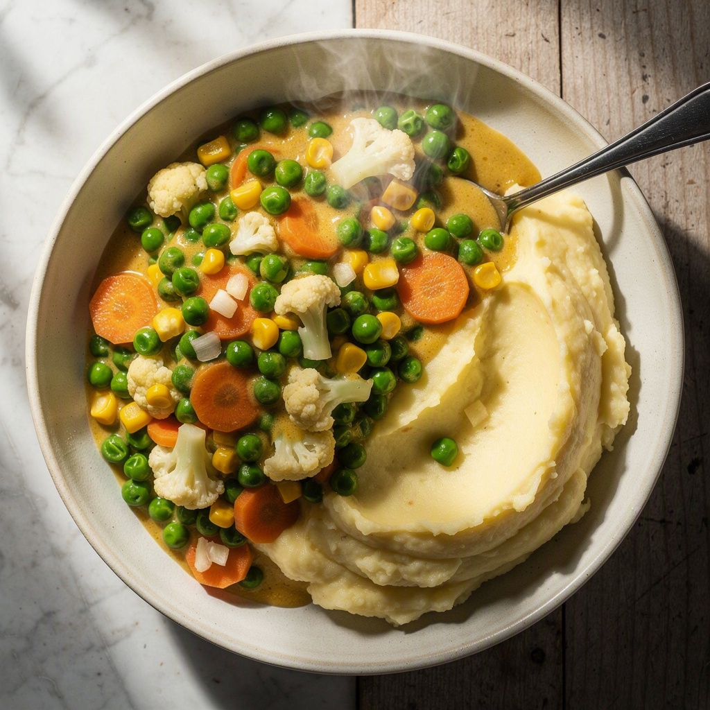Creamed Peas And Carrots