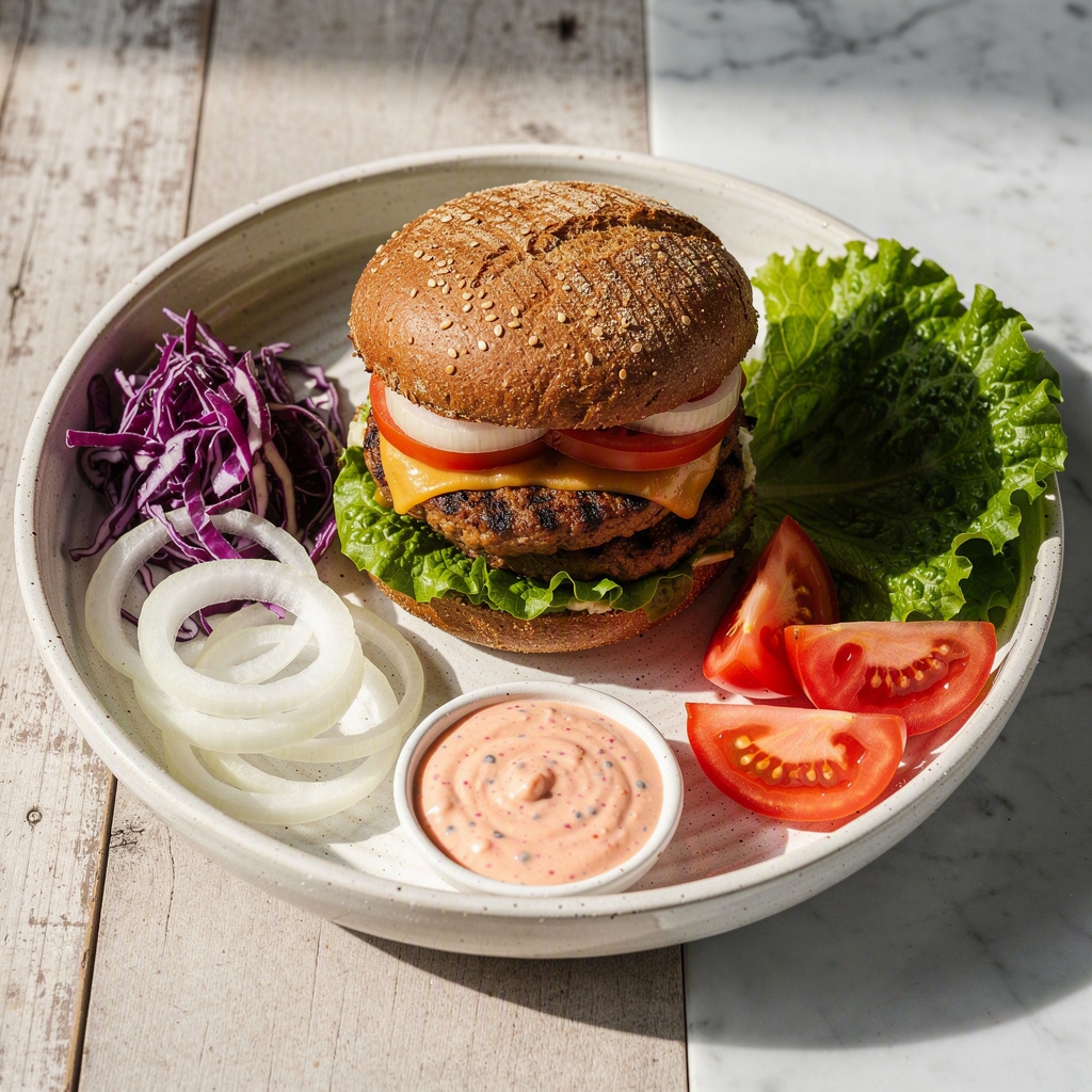 Awesome Vegan Burger