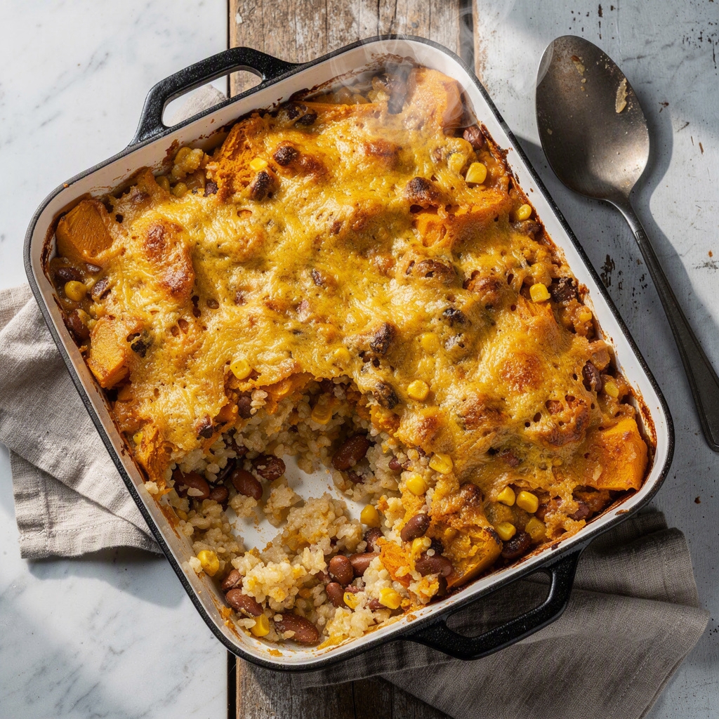 Rice and Bean Casserole