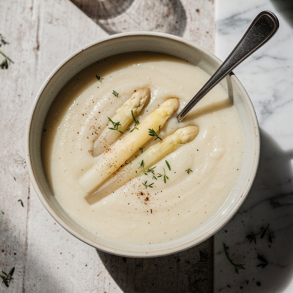Vegan Asparagus Soup