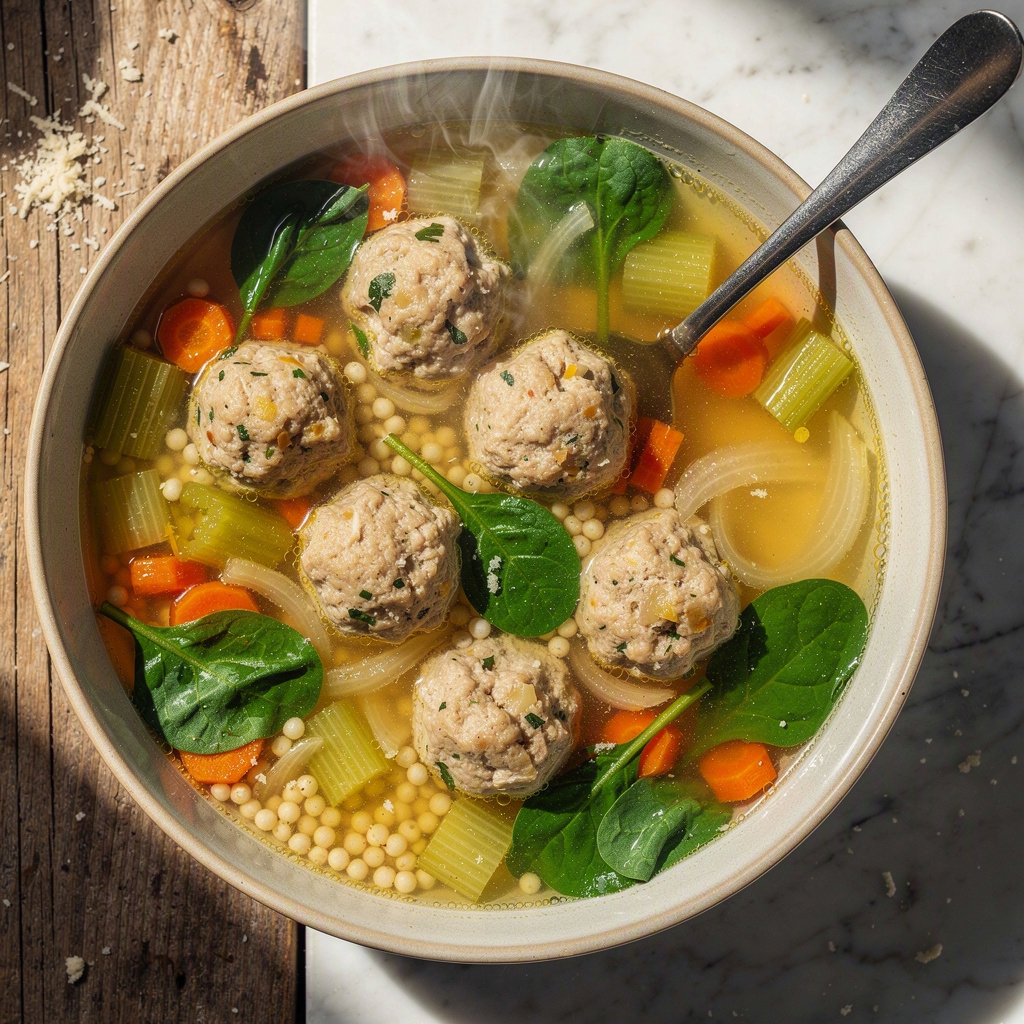 Chicken Meatball Soup