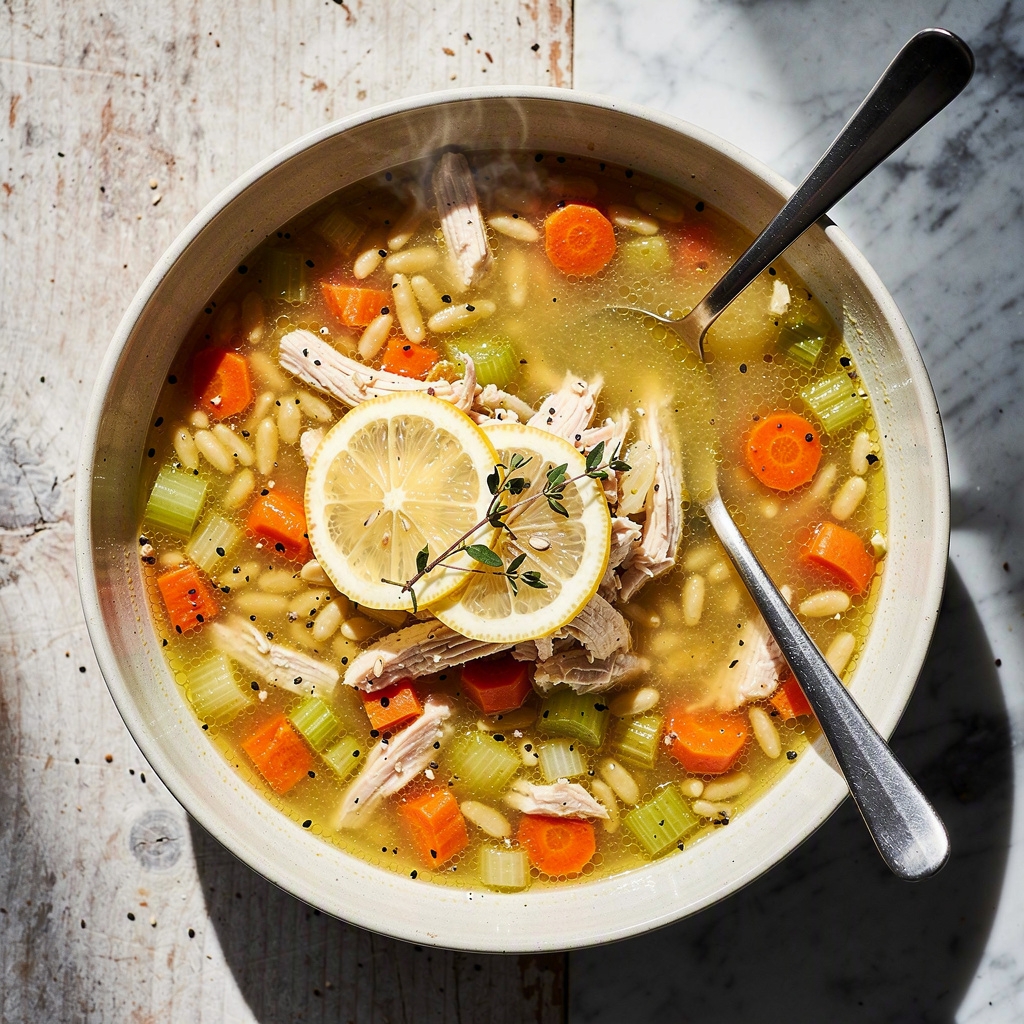 Lemon Chicken Soup Recipe