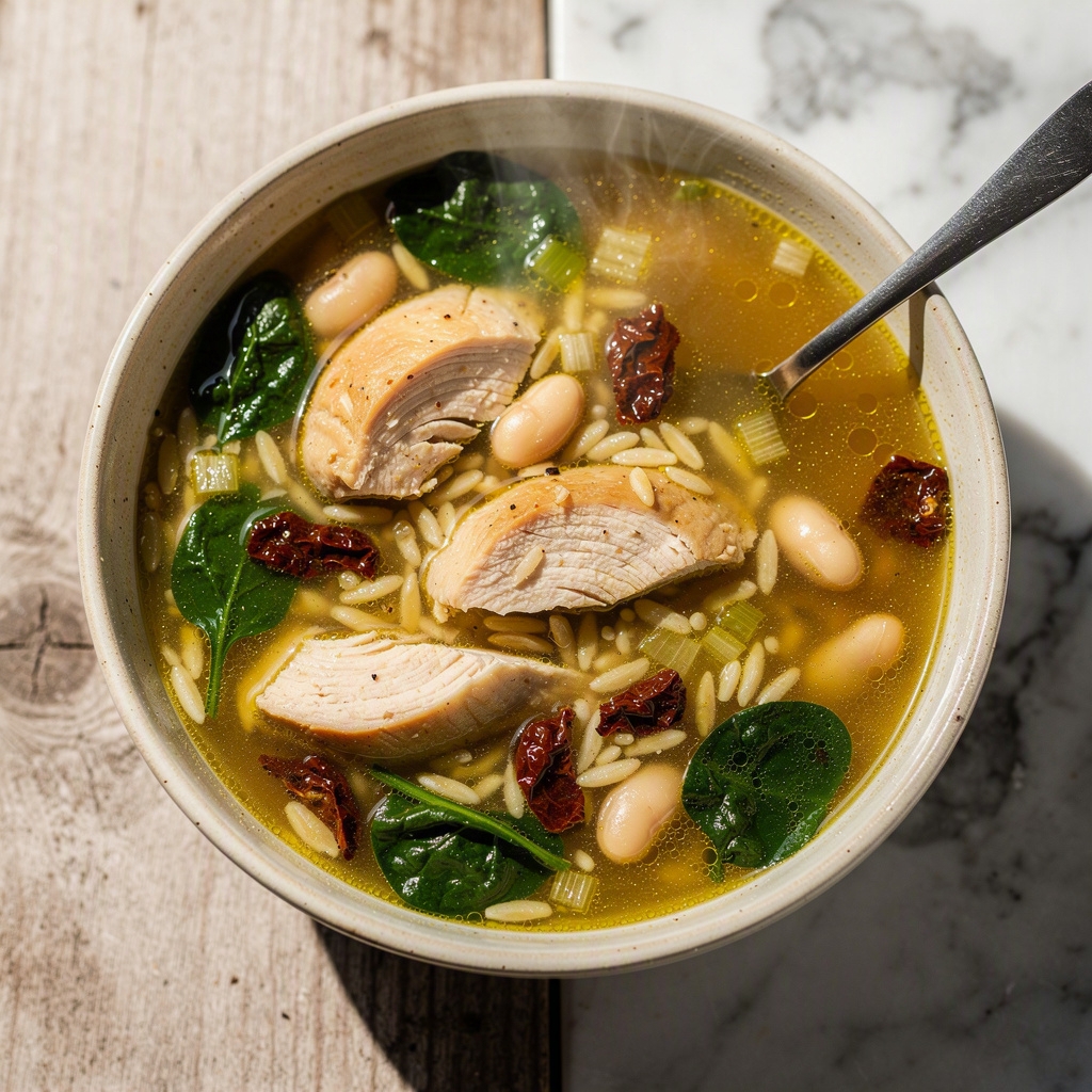 Tuscan Chicken Soup