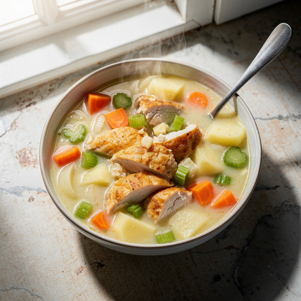 Chicken Pot Pie Soup