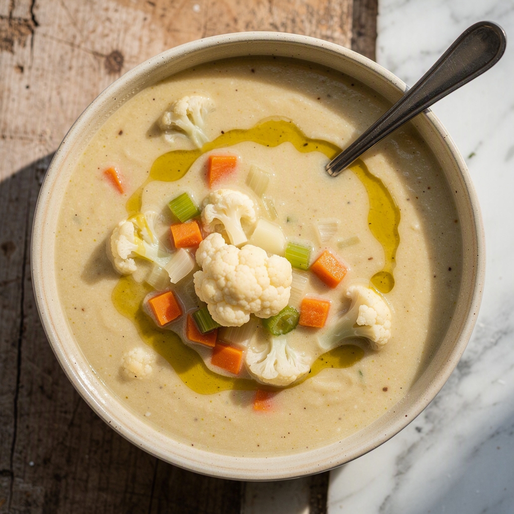 Healthy Cauliflower Soup
