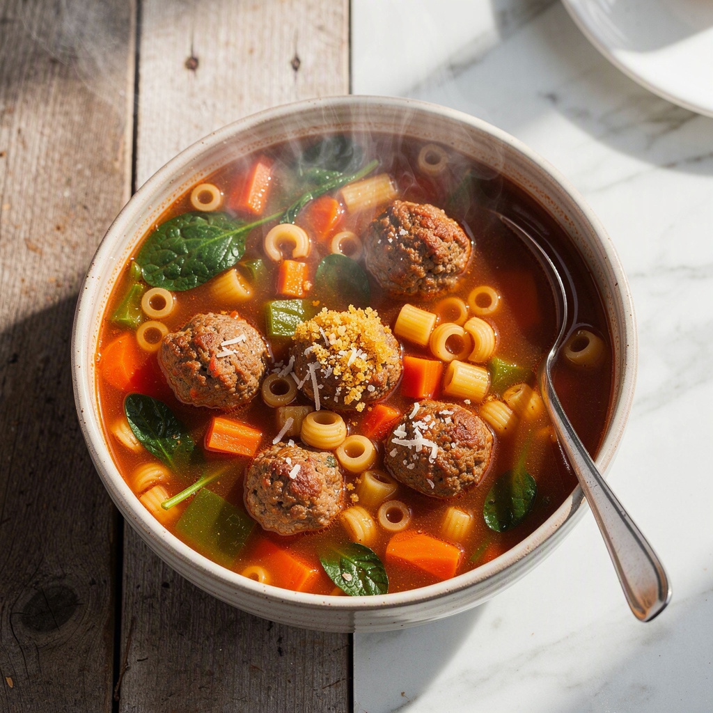Easy Meatball Soup