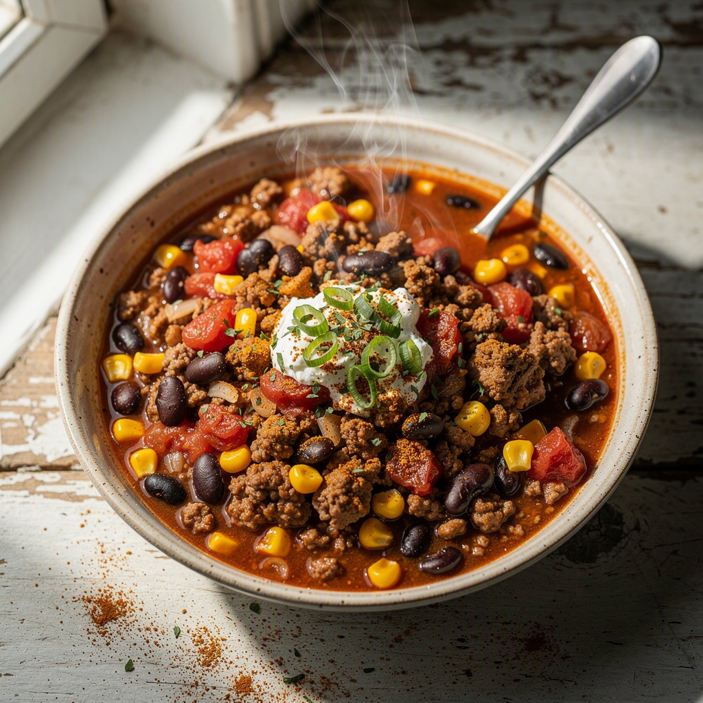 Ground Turkey Chili