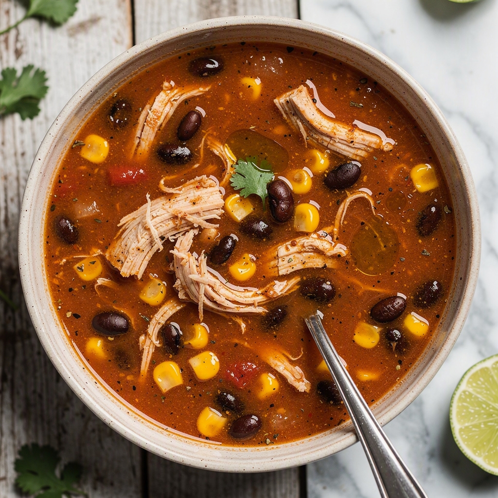 Easy Chicken Taco Soup