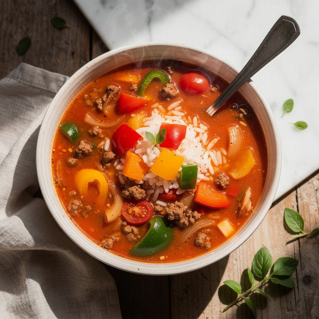Stuffed Pepper Soup