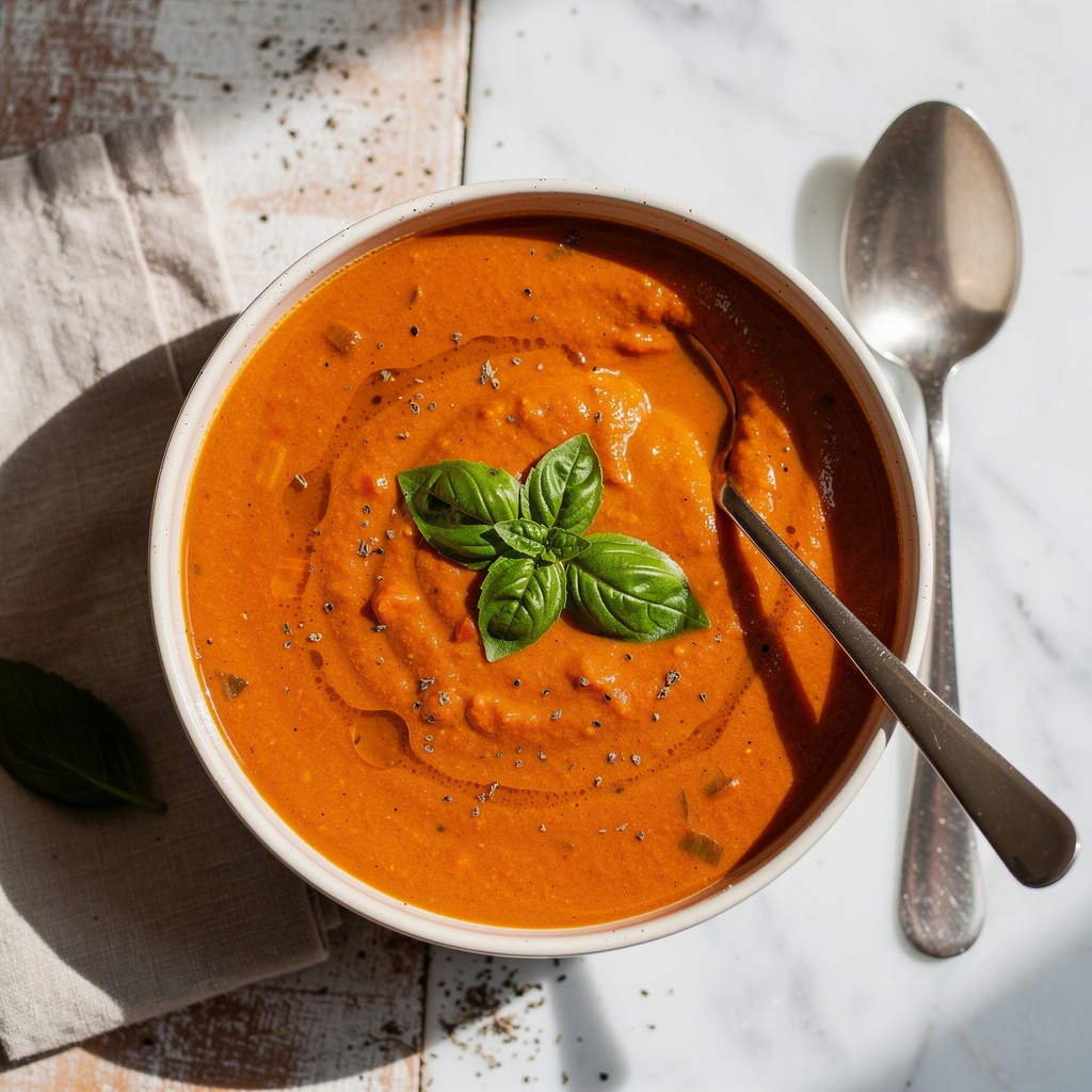 Creamy Tomato Basil Soup
