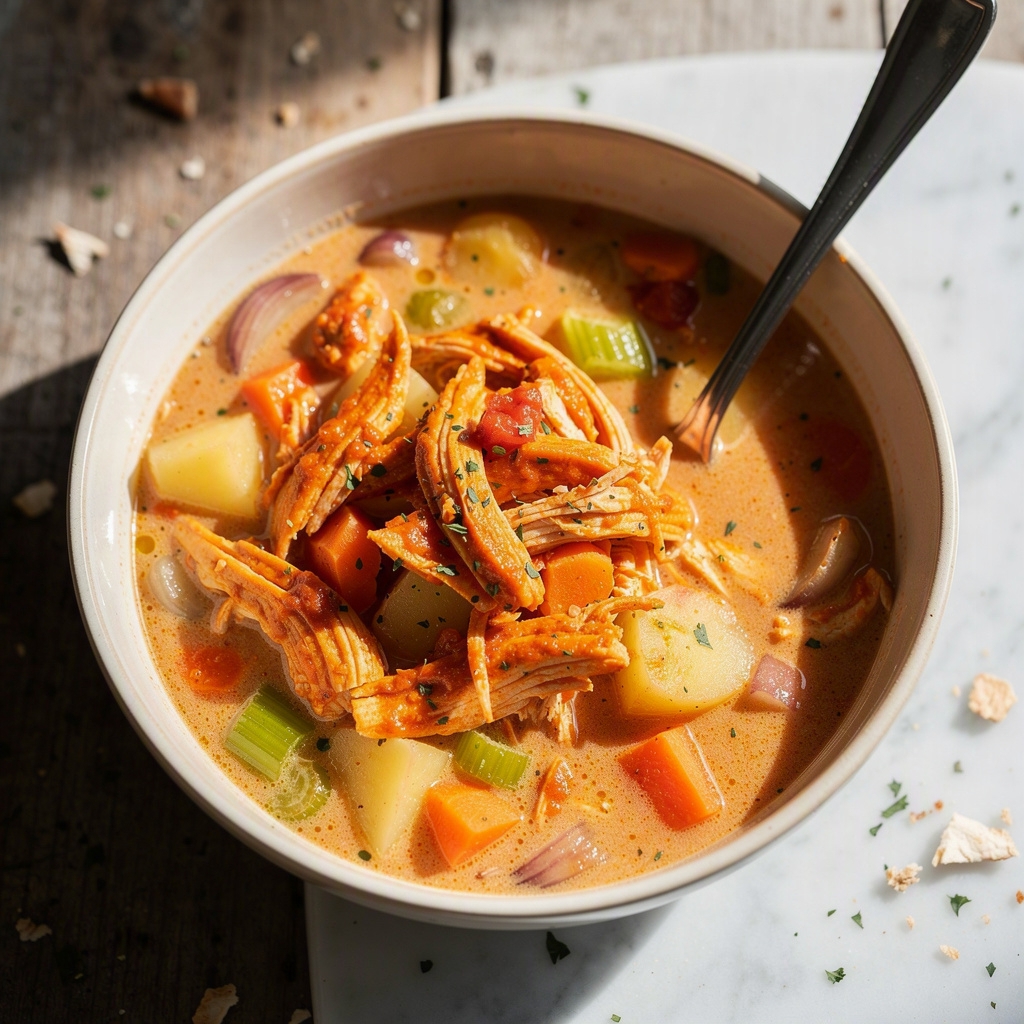 Buffalo Chicken Soup
