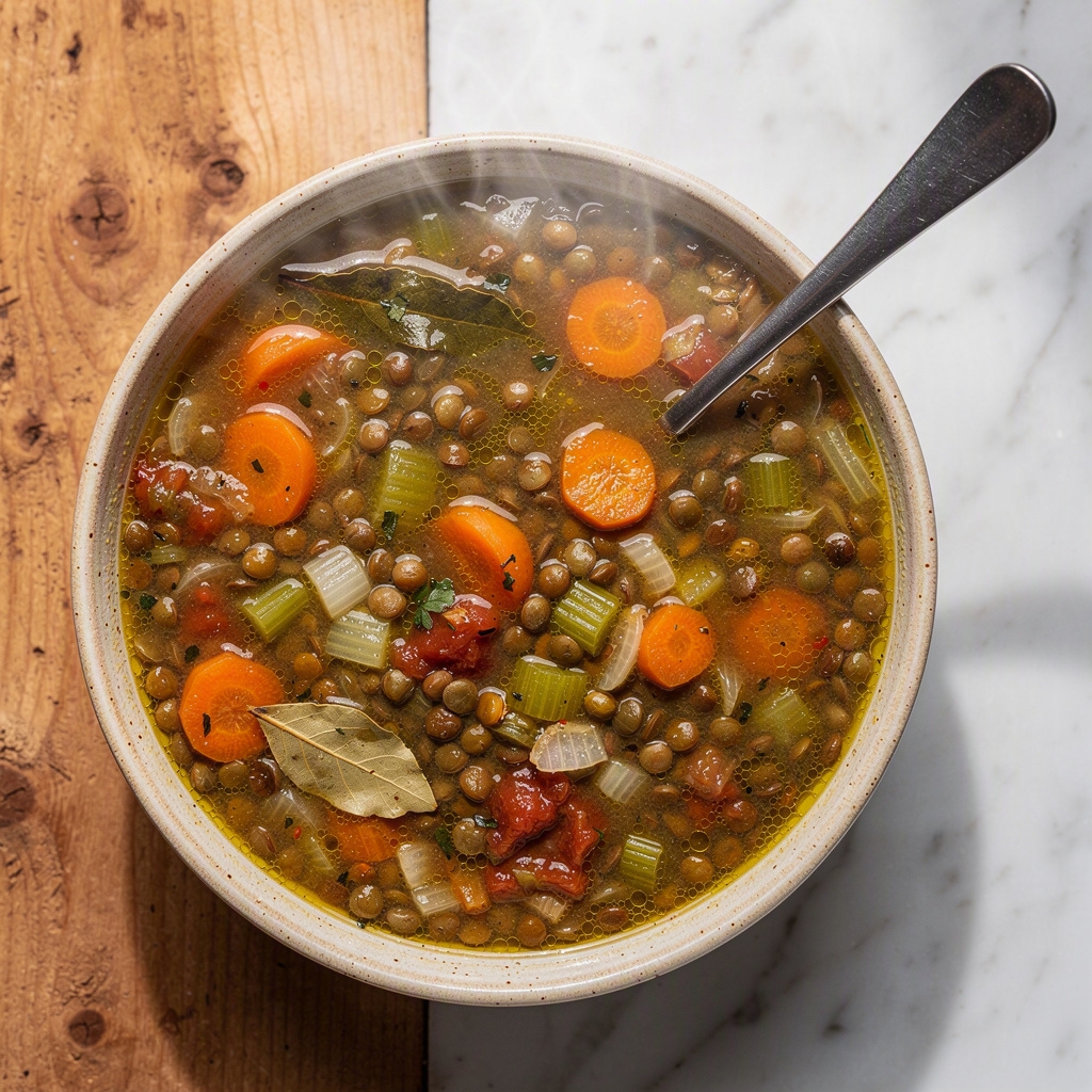 Lentil Soup Instant Pot, Crock Pot, or Stove Top Recipes