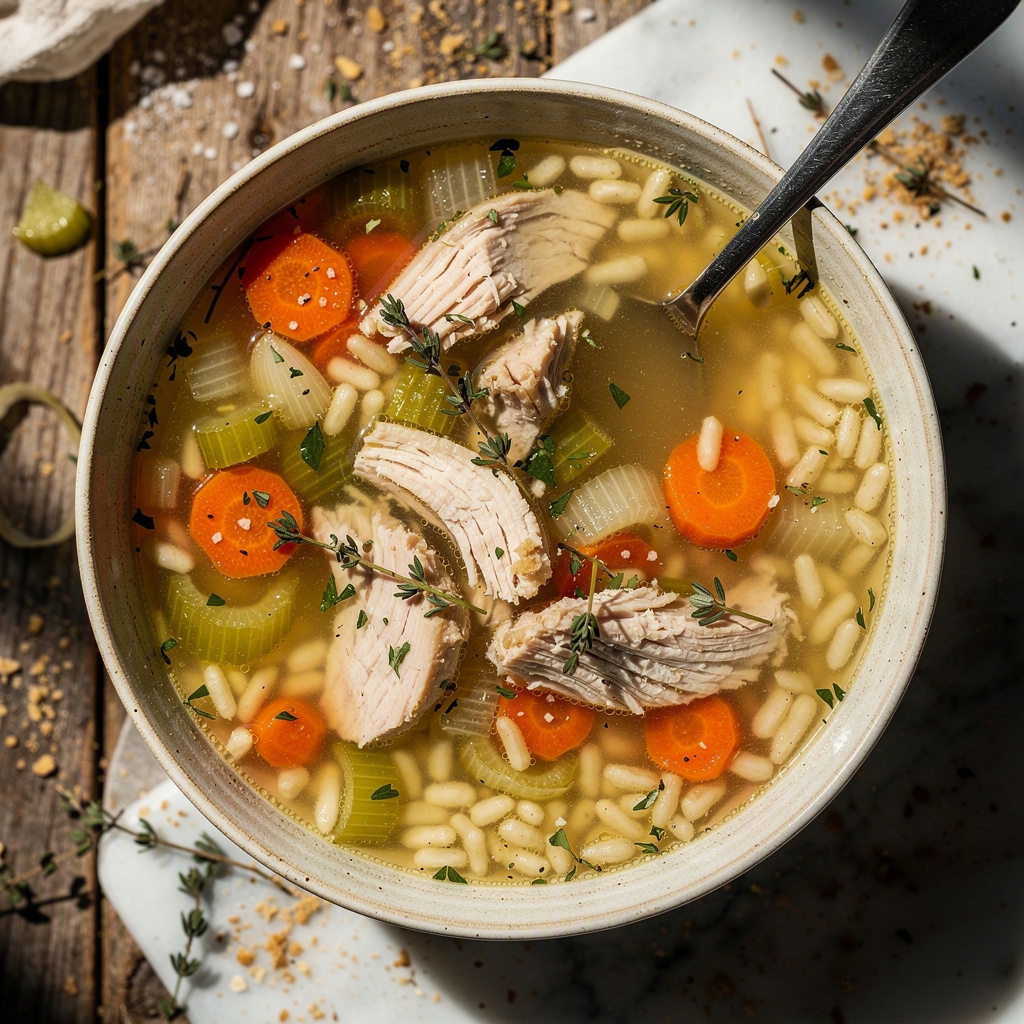 Turkey Soup Recipe (Easy)