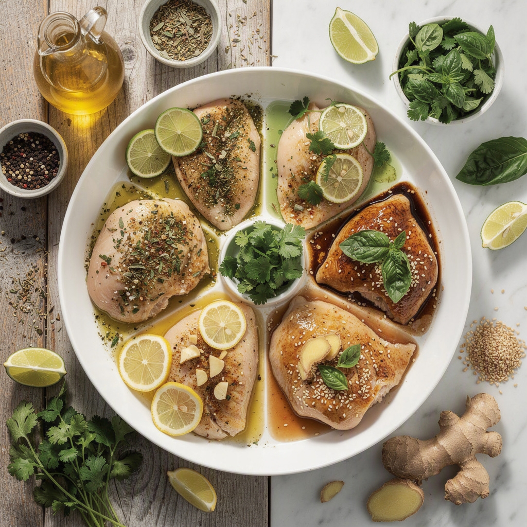 5 Healthy Chicken Marinade Recipes