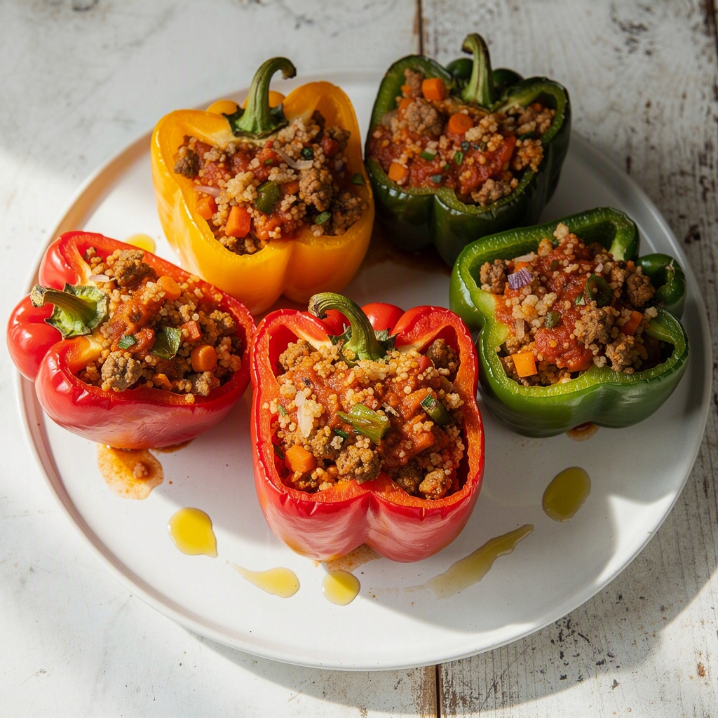 Whole30 Stuffed Peppers