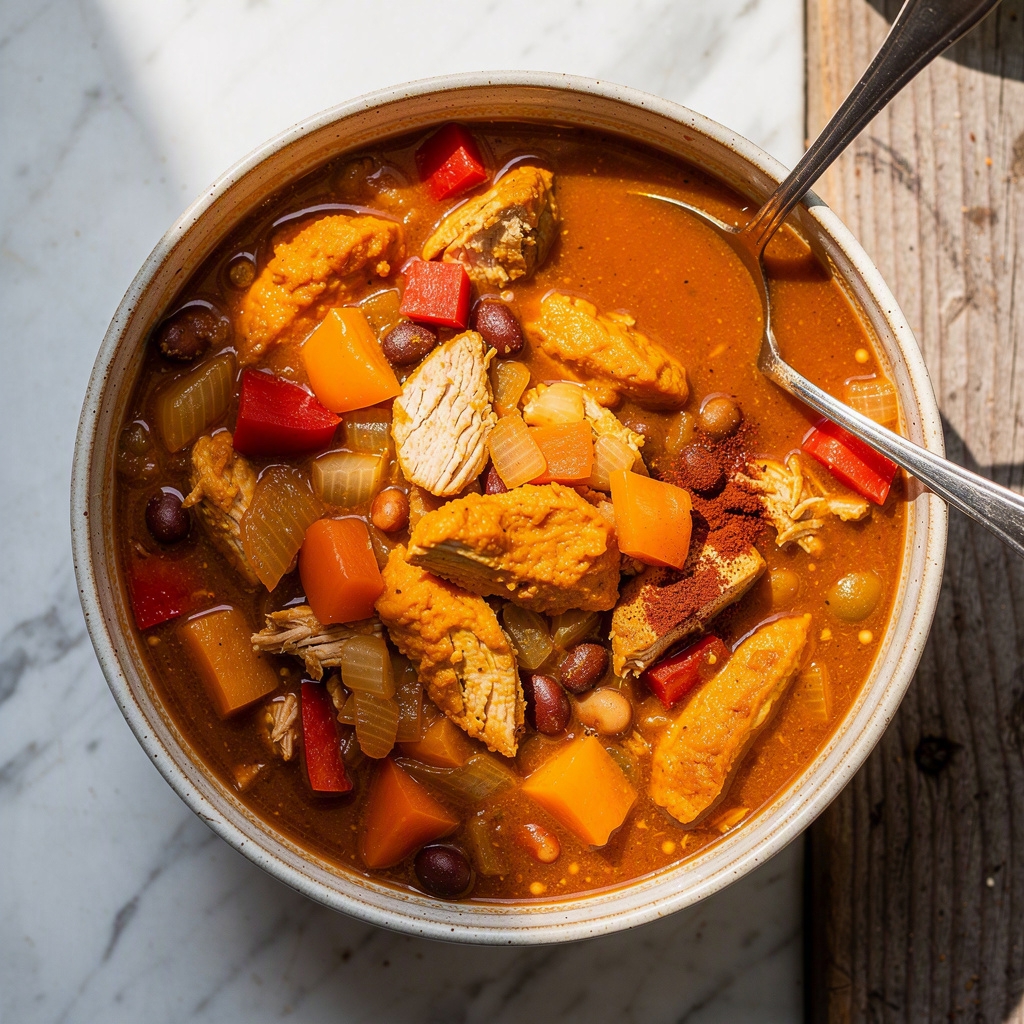 Pumpkin Chicken Chili