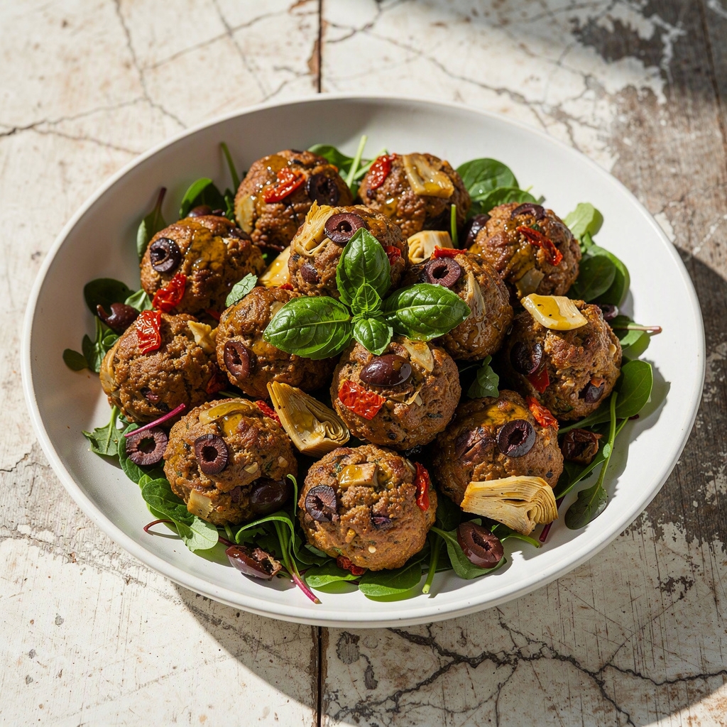 Greek Turkey Meatballs