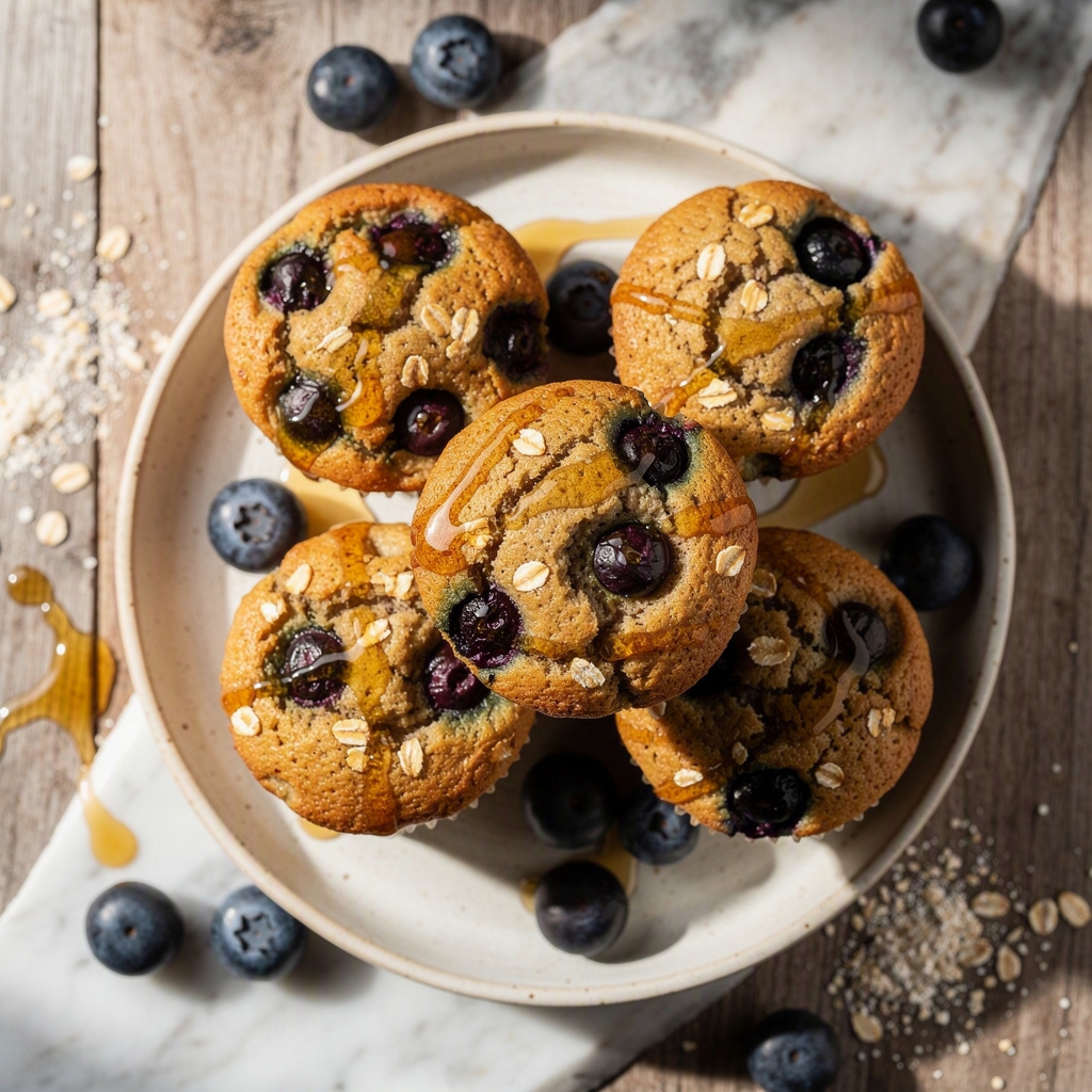 Blueberry Protein Muffins