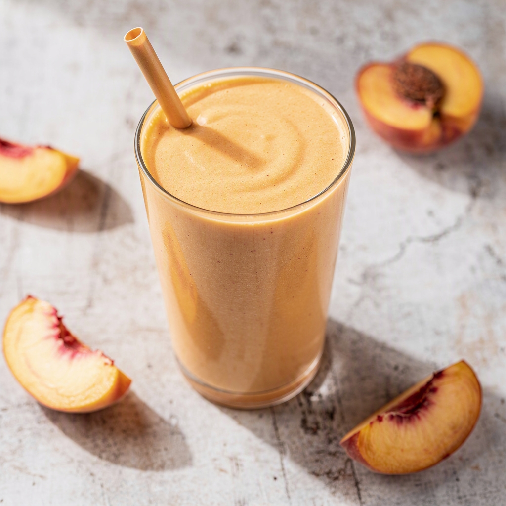 Peach Smoothie Recipe (Fresh or Frozen)