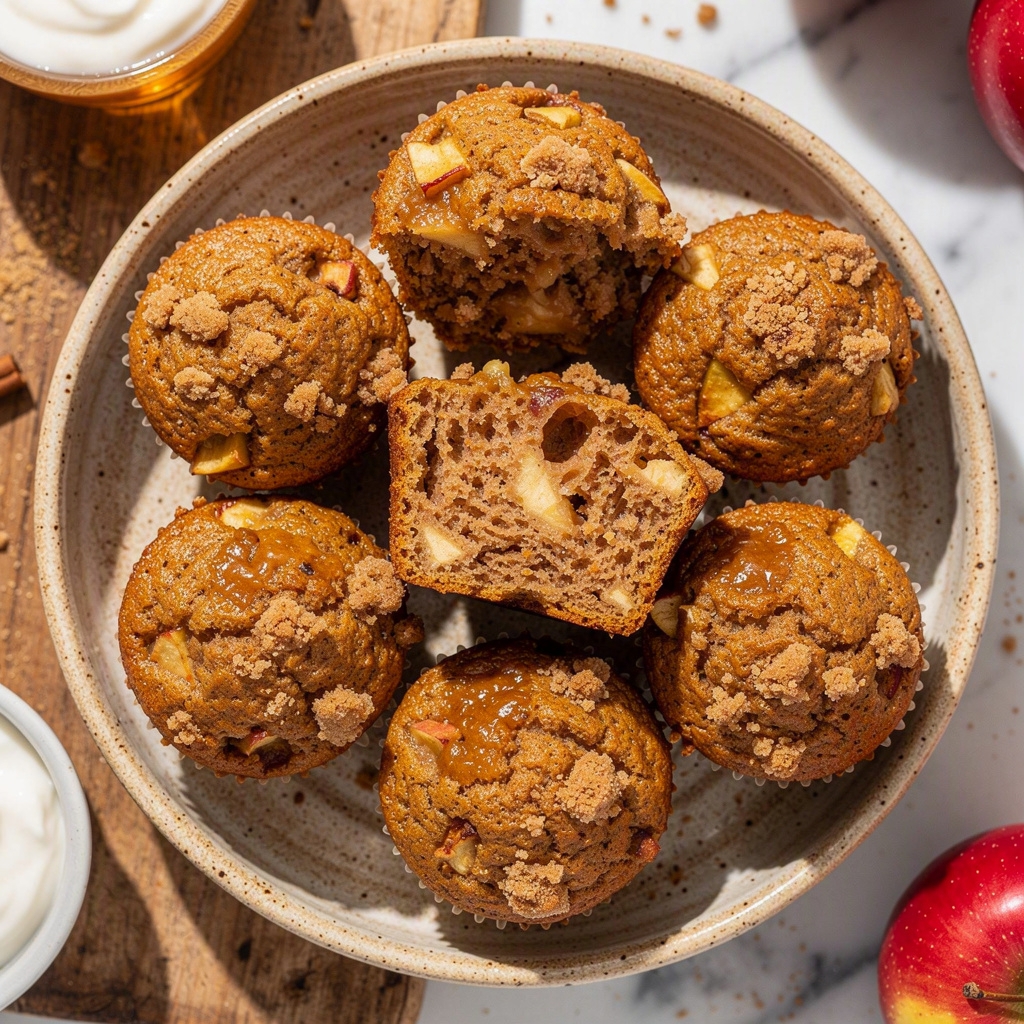 Healthy Apple Muffins