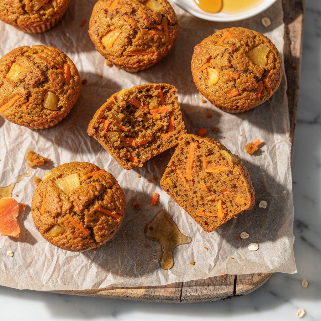 Healthy Carrot Muffins