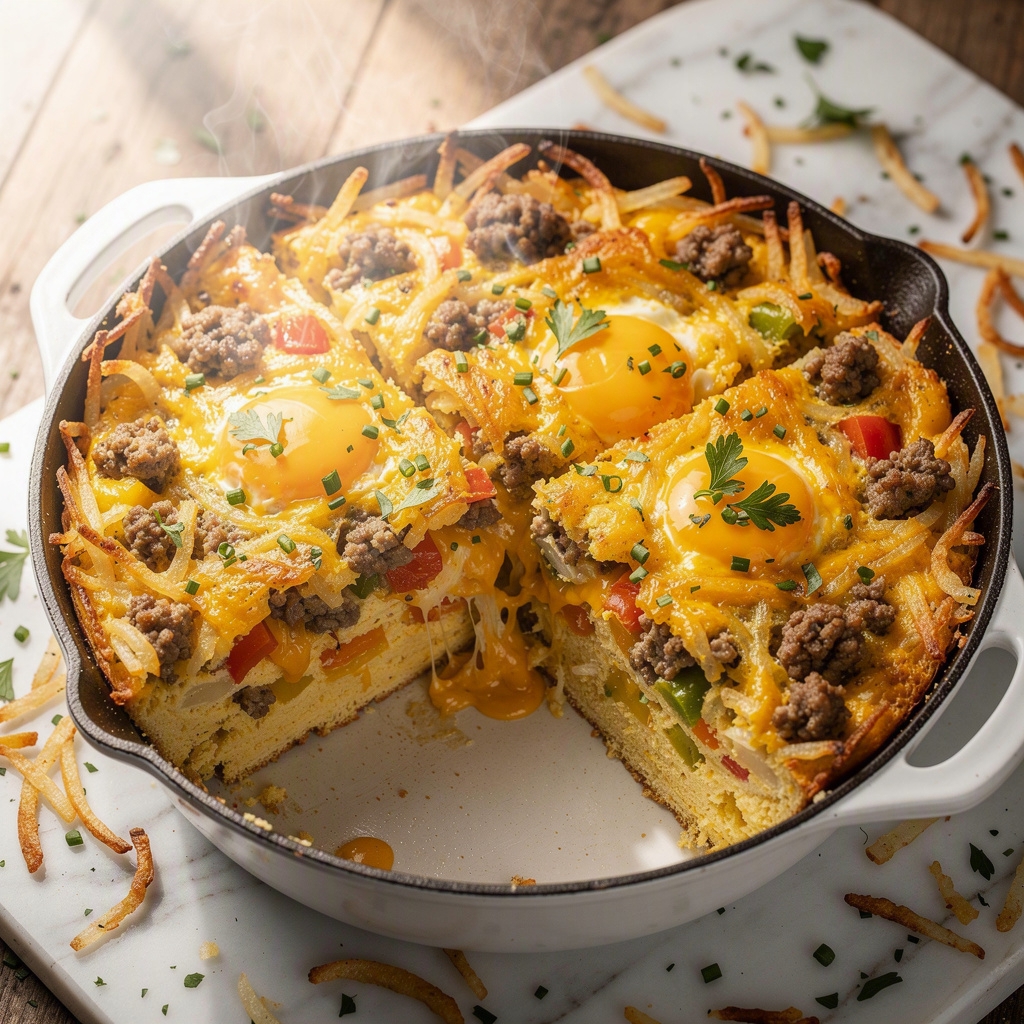 Crock Pot Breakfast Casserole